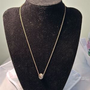 Rook & Crow cz charm necklace.